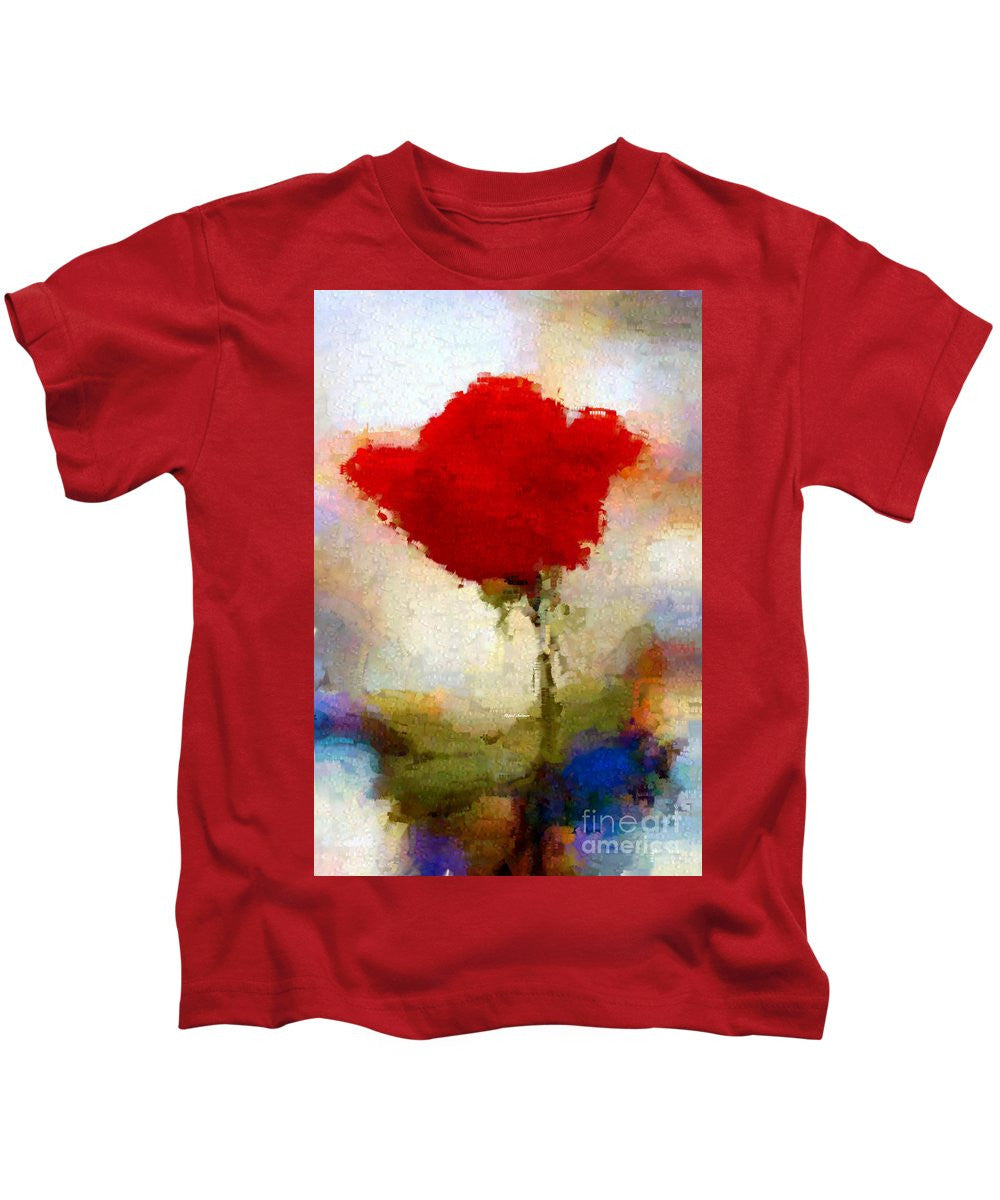 Kids T-Shirt - Abstract Flower 07978