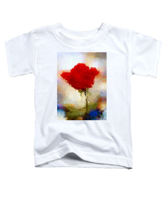 Toddler T-Shirt - Abstract Flower 07978