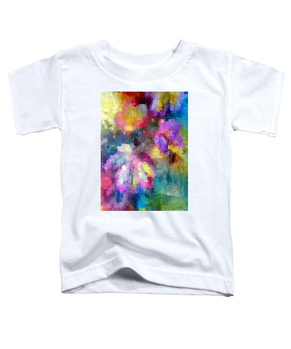 Toddler T-Shirt - Abstract Flower 0800