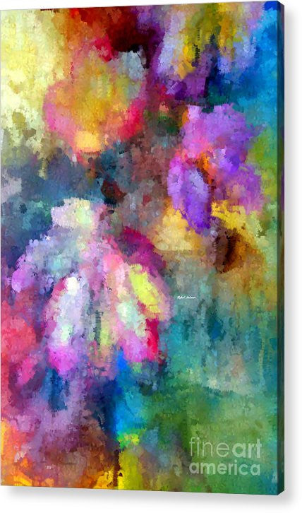 Acrylic Print - Abstract Flower 0800