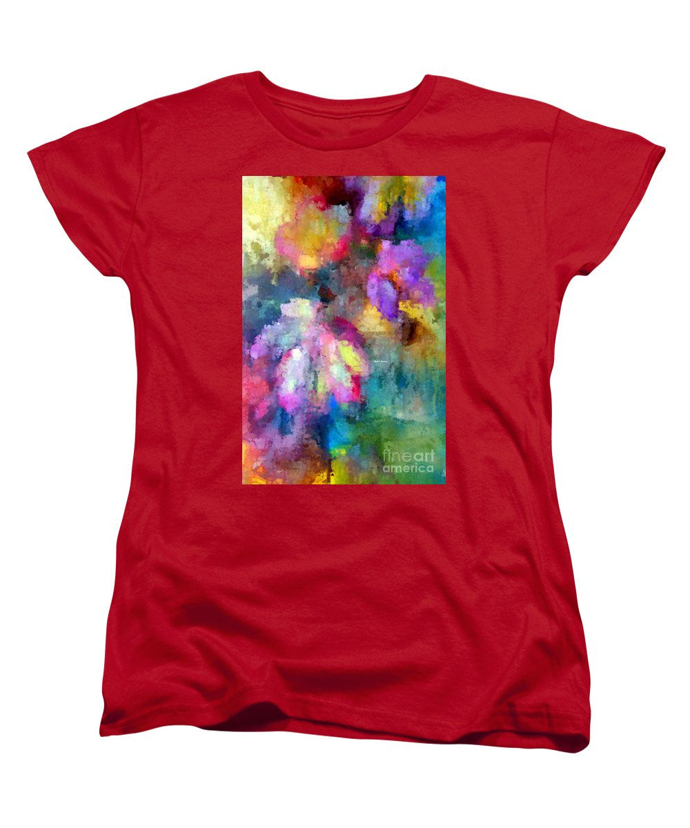 Women's T-Shirt (Standard Cut) - Abstract Flower 0800