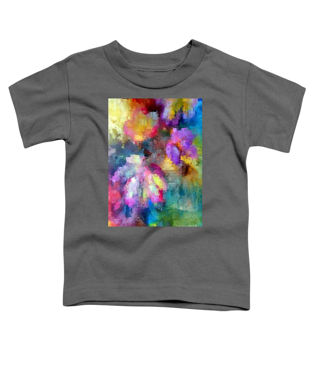 Toddler T-Shirt - Abstract Flower 0800