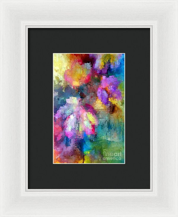 Framed Print - Abstract Flower 0800