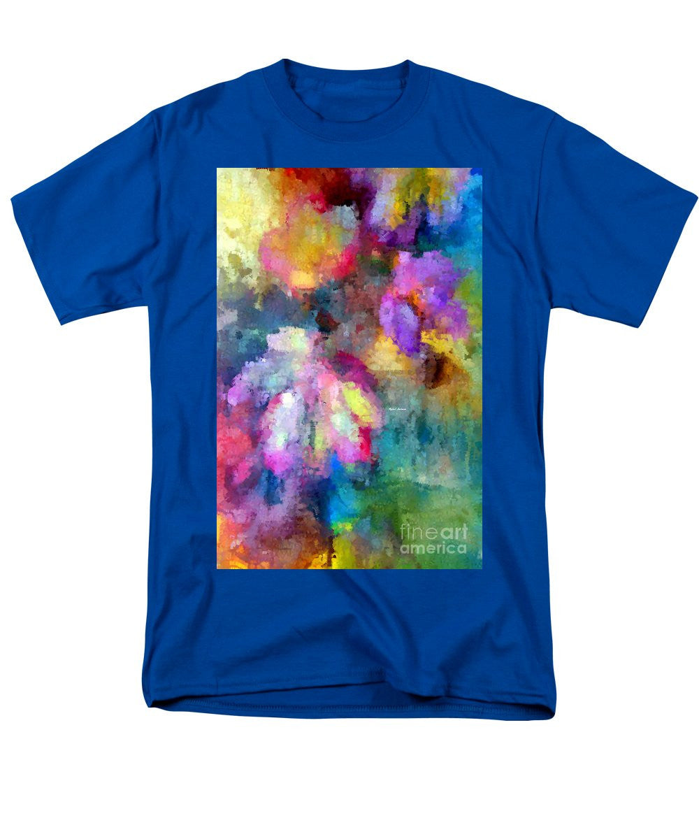 Men's T-Shirt  (Regular Fit) - Abstract Flower 0800