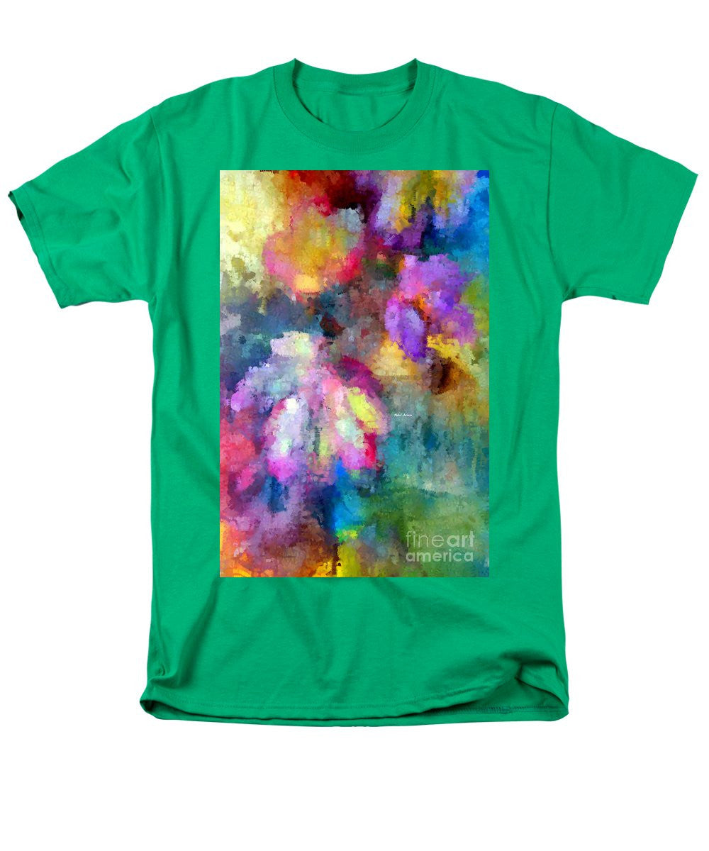 Men's T-Shirt  (Regular Fit) - Abstract Flower 0800