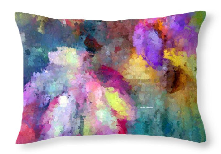 Throw Pillow - Abstract Flower 0800