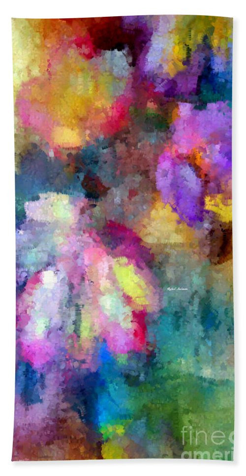 Towel - Abstract Flower 0800