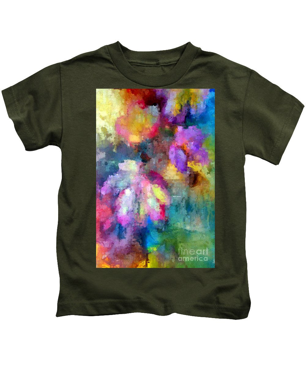 Kids T-Shirt - Abstract Flower 0800