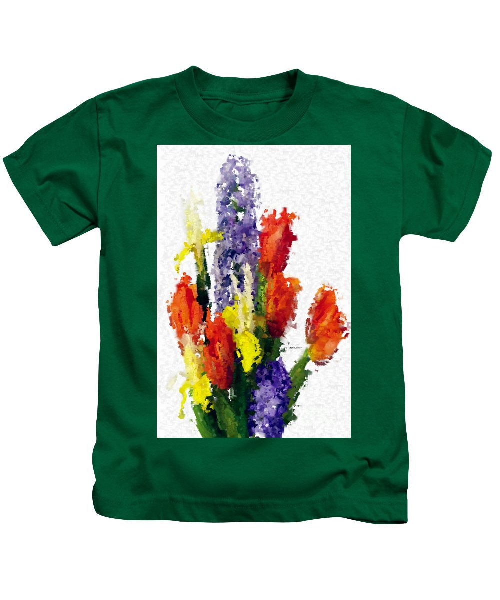 Kids T-Shirt - Abstract Flower 0801