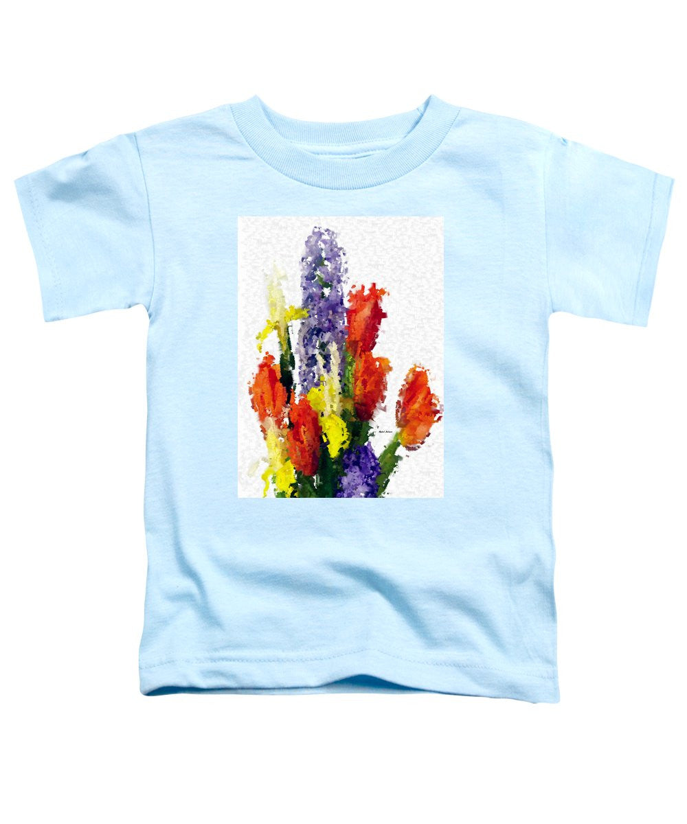 Toddler T-Shirt - Abstract Flower 0801