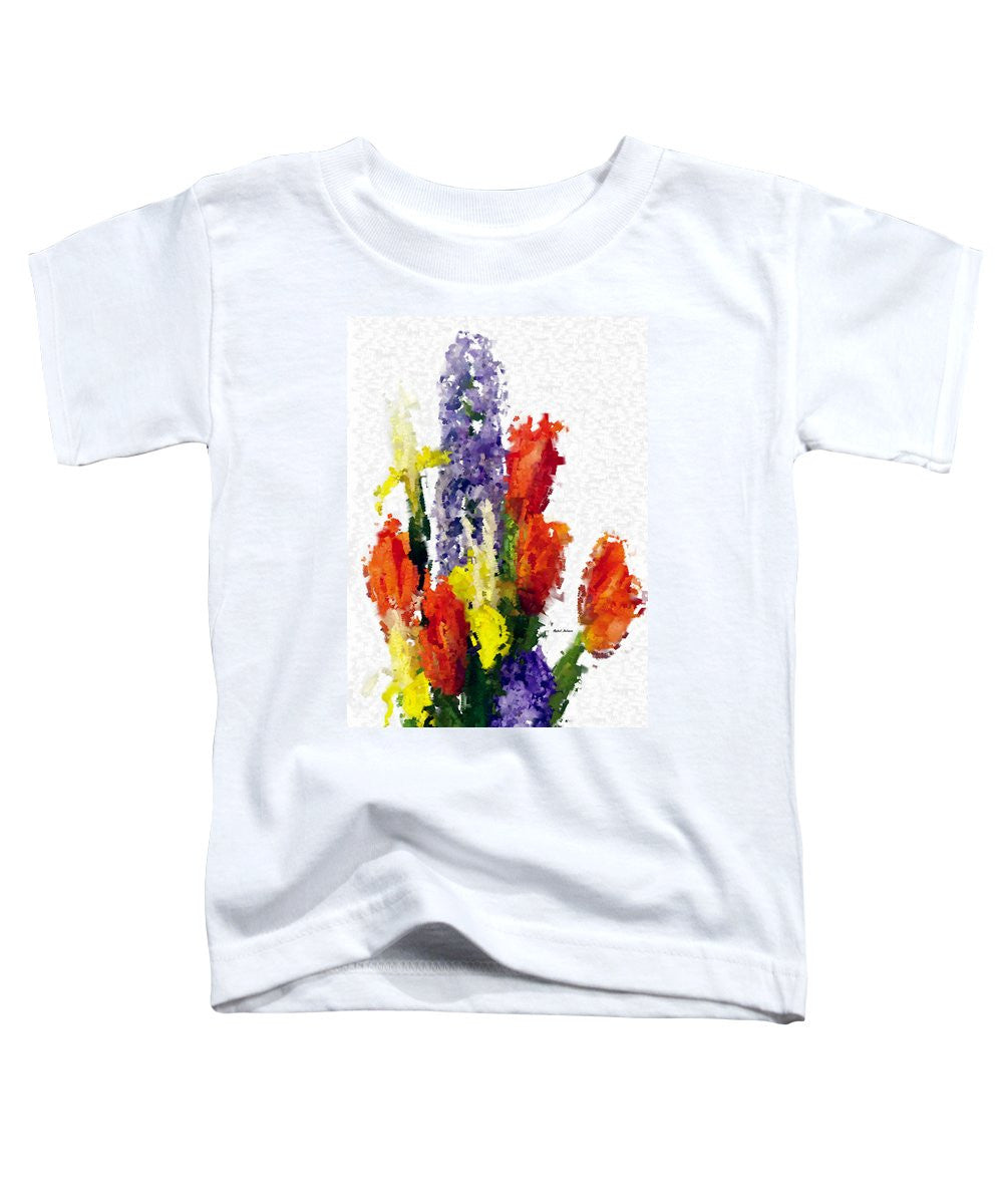 Toddler T-Shirt - Abstract Flower 0801