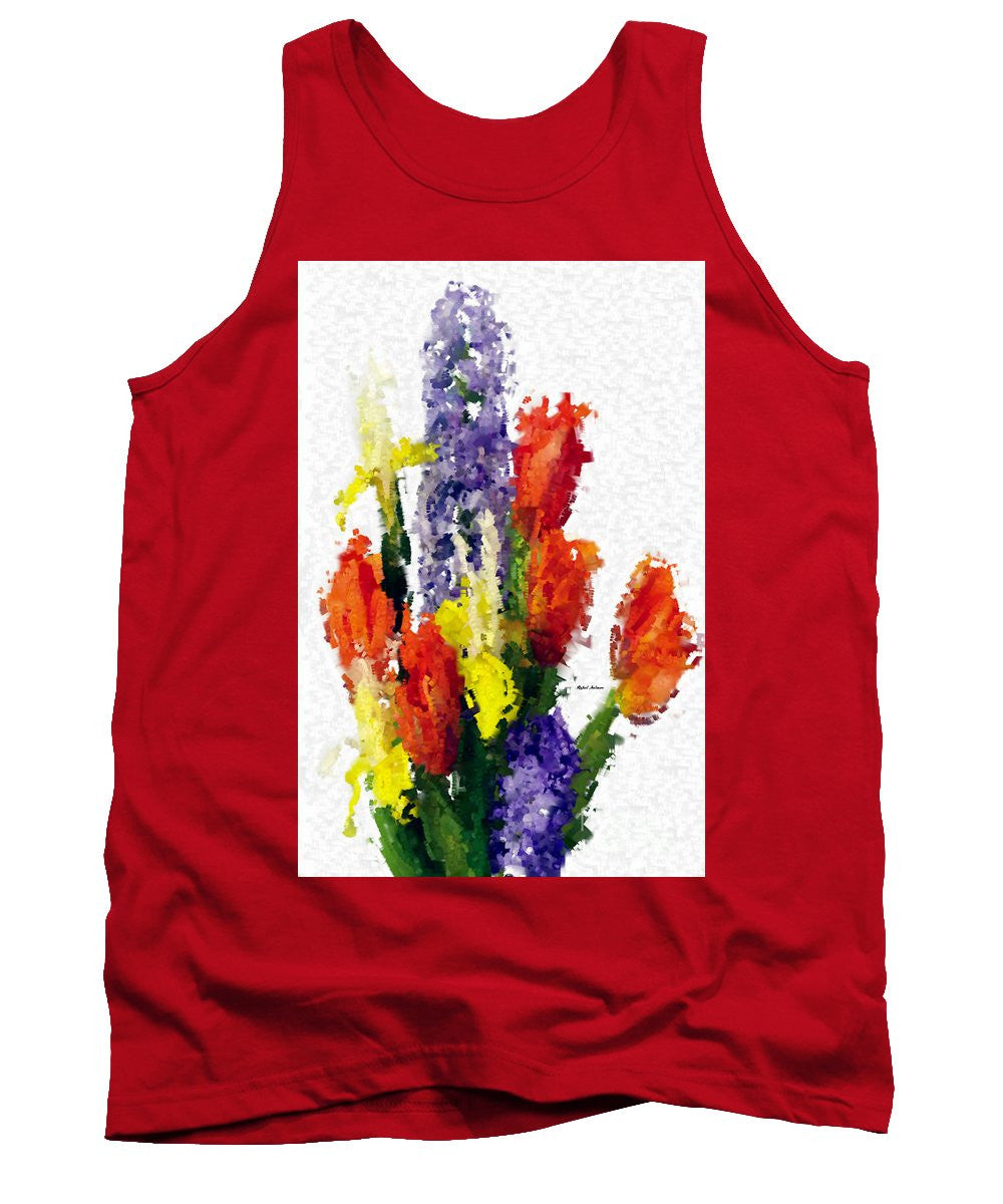 Tank Top - Abstract Flower 0801