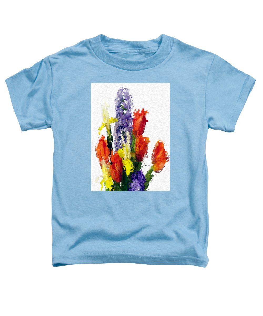 Toddler T-Shirt - Abstract Flower 0801