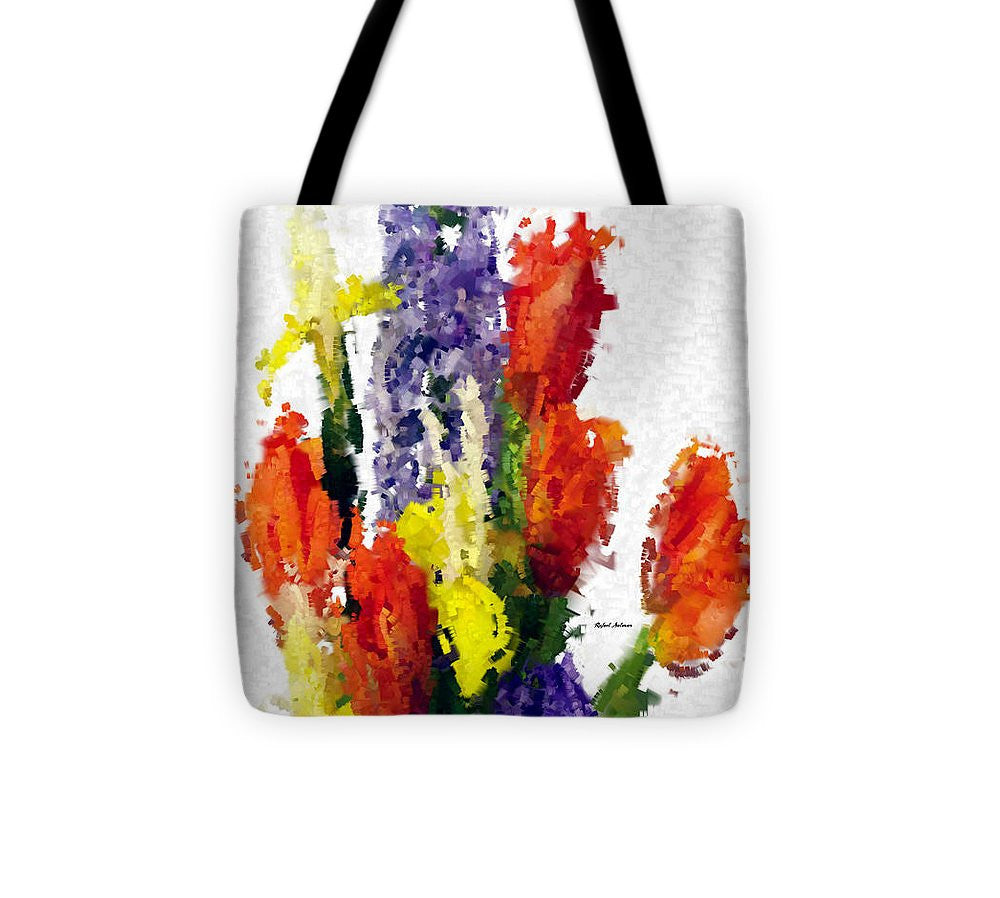 Tote Bag - Abstract Flower 0801