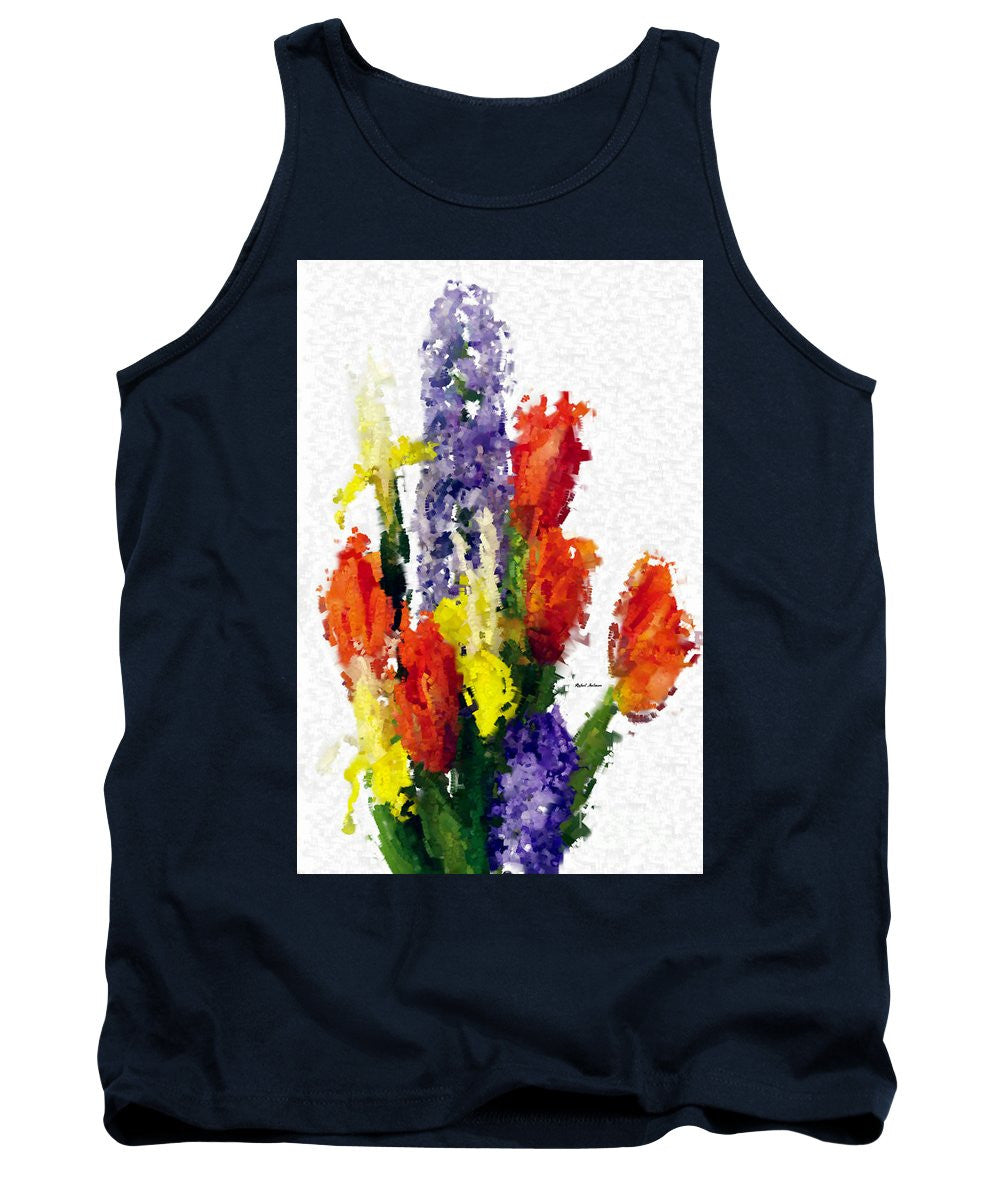Tank Top - Abstract Flower 0801