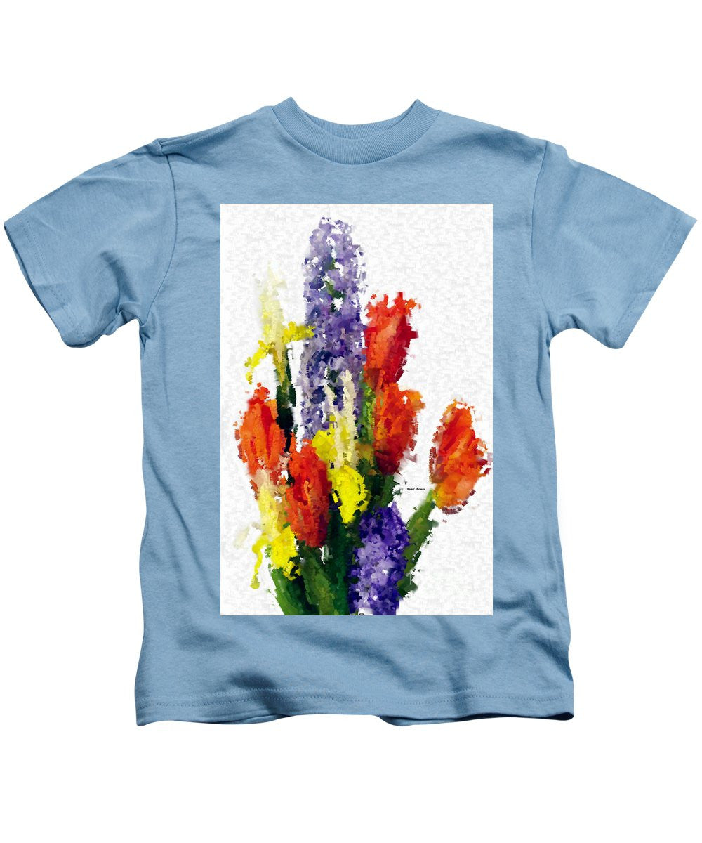 Kids T-Shirt - Abstract Flower 0801