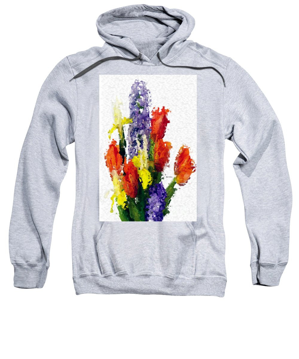Sweatshirt - Abstract Flower 0801