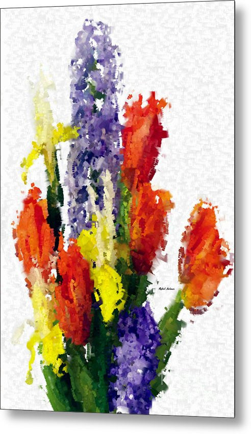 Metal Print - Abstract Flower 0801