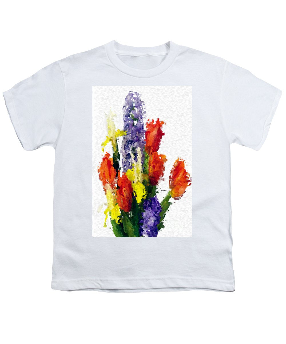 Youth T-Shirt - Abstract Flower 0801