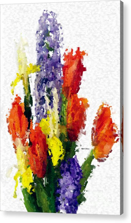 Acrylic Print - Abstract Flower 0801