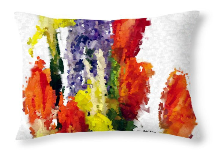 Throw Pillow - Abstract Flower 0801