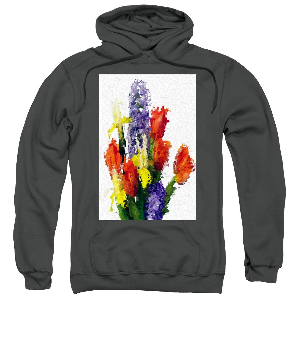 Sweatshirt - Abstract Flower 0801