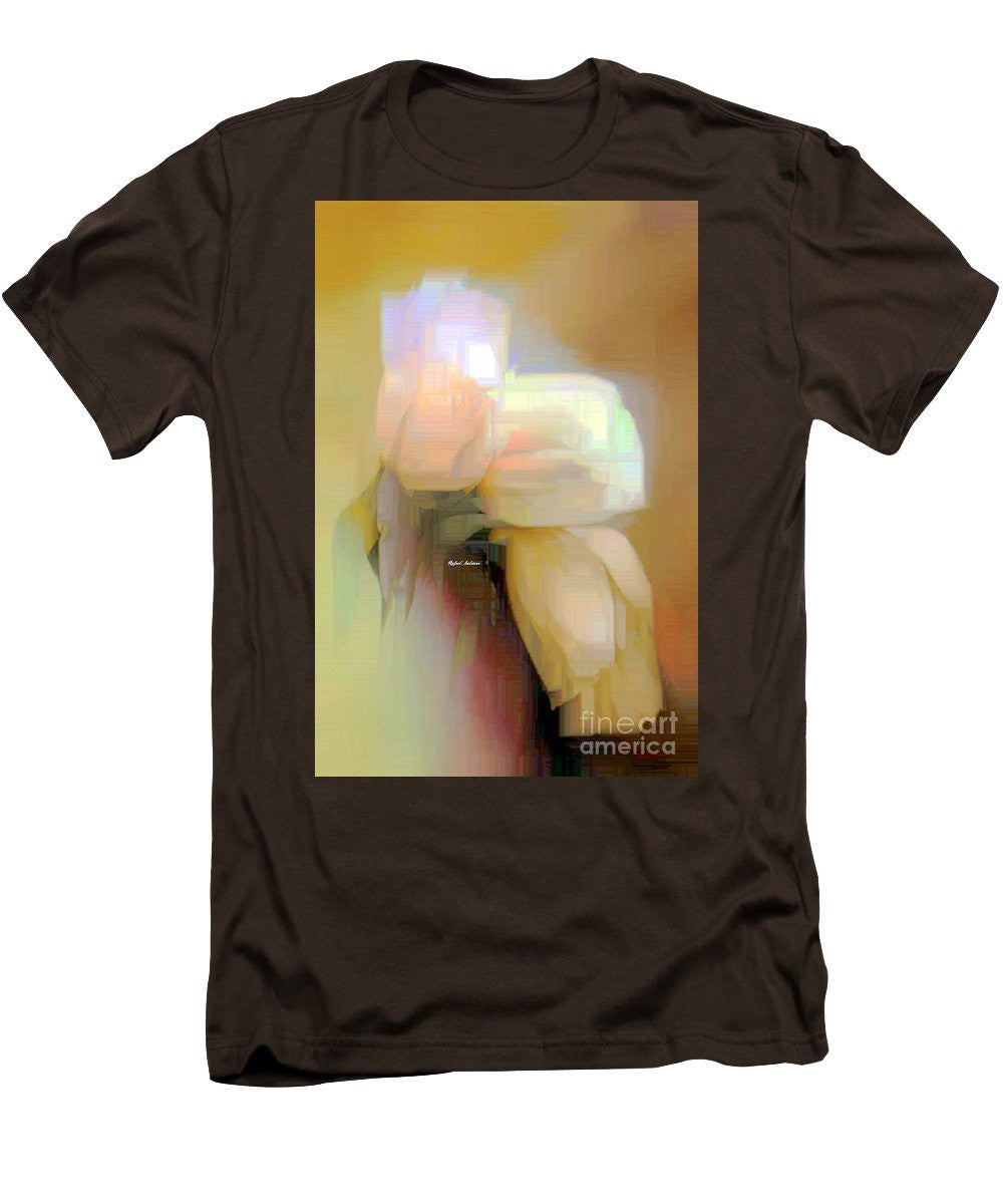 Men's T-Shirt (Slim Fit) - Abstract Flower 9238
