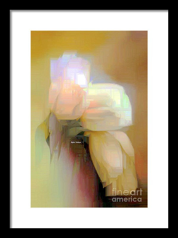 Framed Print - Abstract Flower 9238