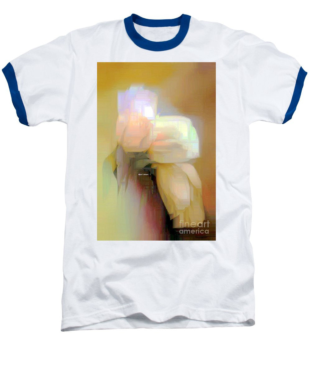 Baseball T-Shirt - Abstract Flower 9238