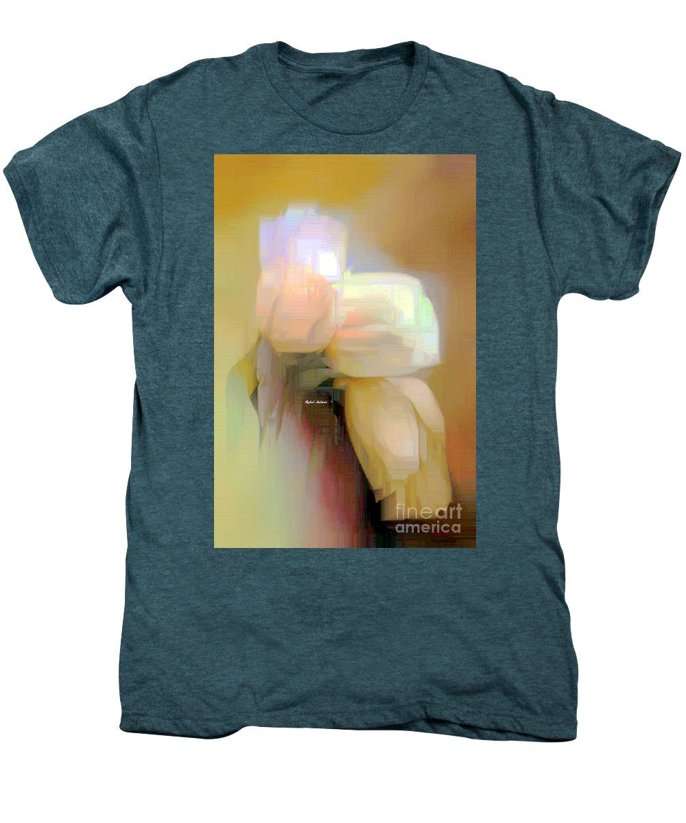 Men's Premium T-Shirt - Abstract Flower 9238