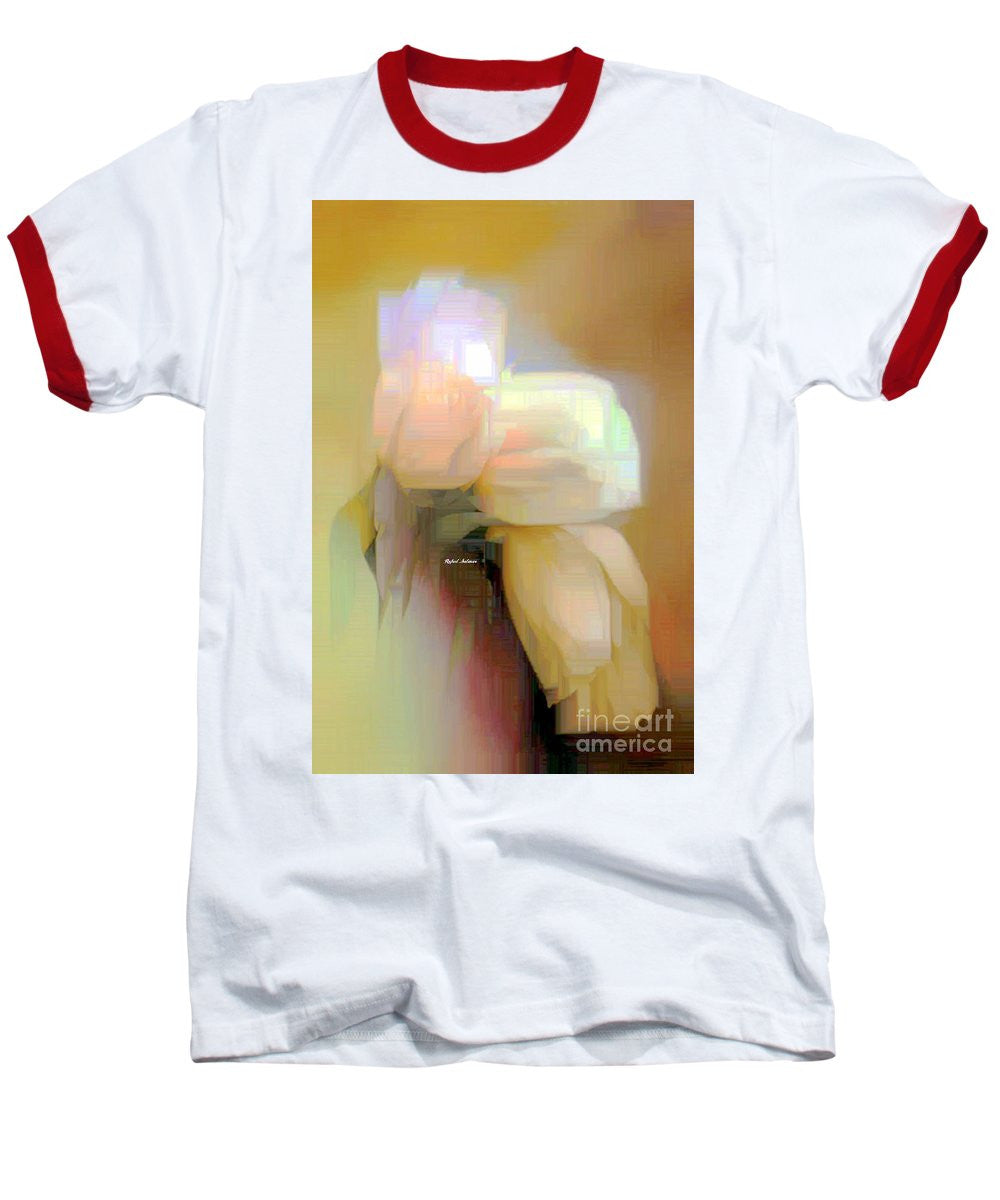 Baseball T-Shirt - Abstract Flower 9238