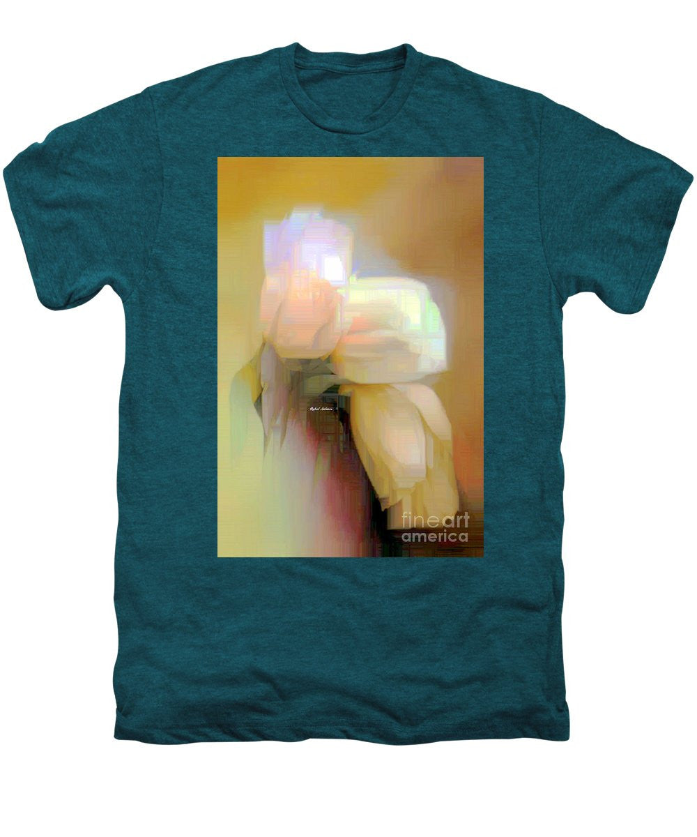 Men's Premium T-Shirt - Abstract Flower 9238