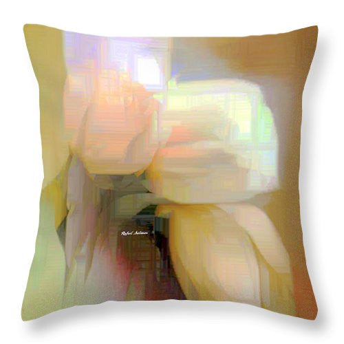 Throw Pillow - Abstract Flower 9238