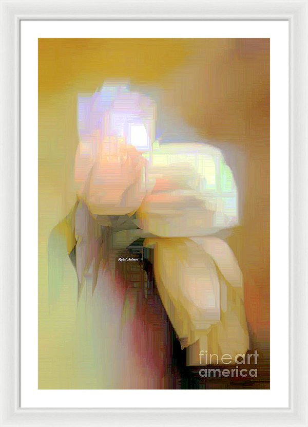 Framed Print - Abstract Flower 9238