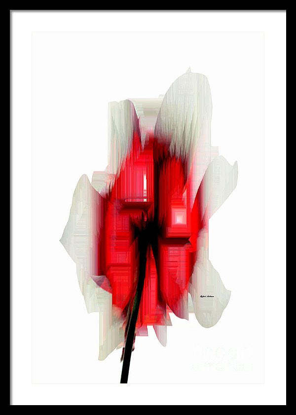 Framed Print - Abstract Flower