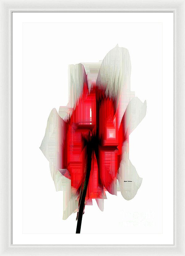 Framed Print - Abstract Flower