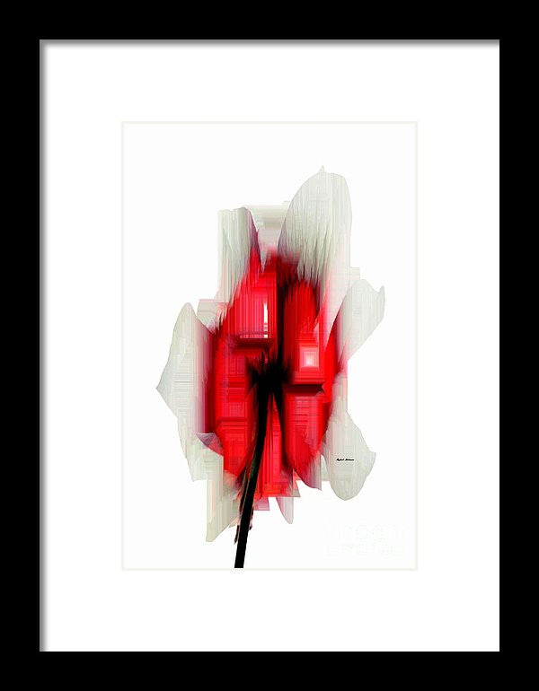 Framed Print - Abstract Flower