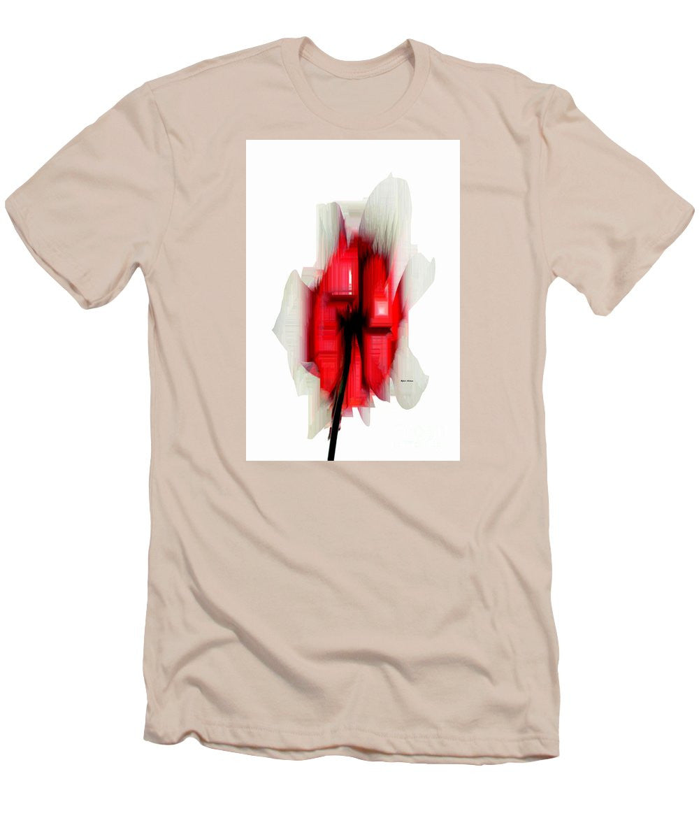 Men's T-Shirt (Slim Fit) - Abstract Flower