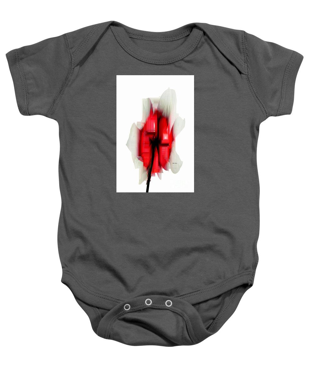 Baby Onesie - Abstract Flower