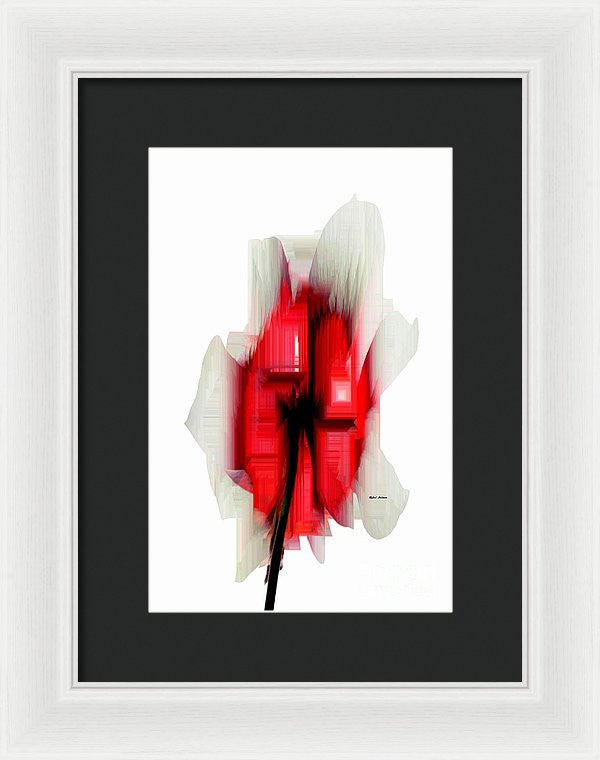 Framed Print - Abstract Flower