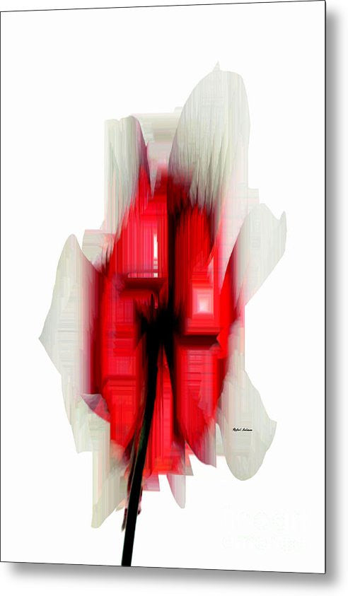 Metal Print - Abstract Flower