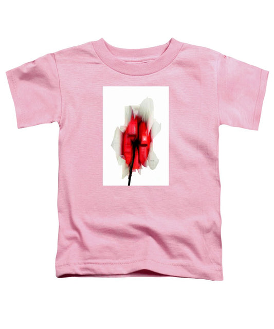 T-shirt pour tout-petits - Fleur abstraite