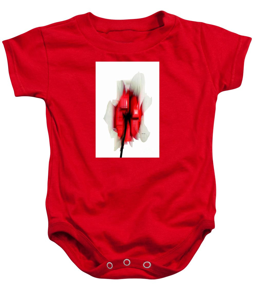 Baby Onesie - Abstract Flower