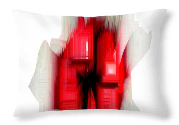 Throw Pillow - Abstract Flower