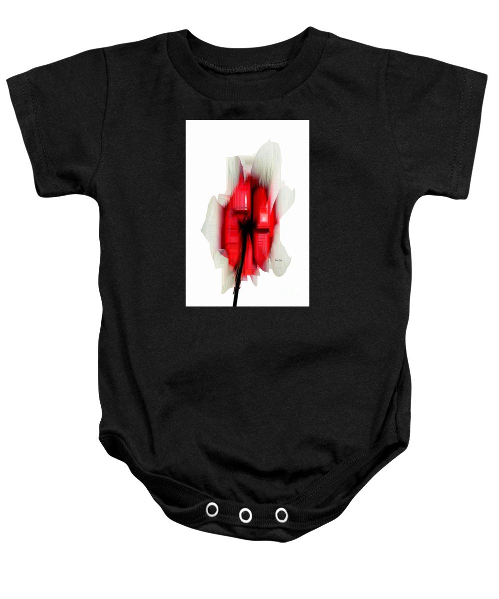 Baby Onesie - Abstract Flower