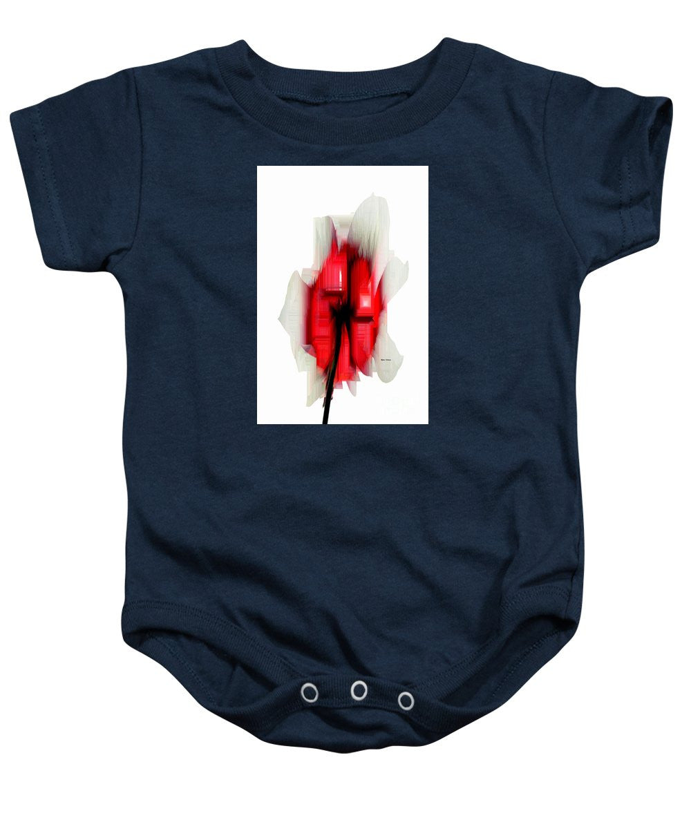 Baby Onesie - Abstract Flower