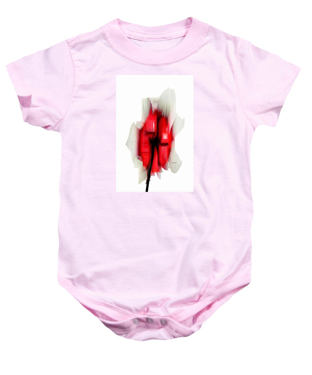 Baby Onesie - Abstract Flower