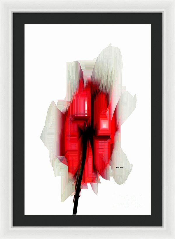 Framed Print - Abstract Flower