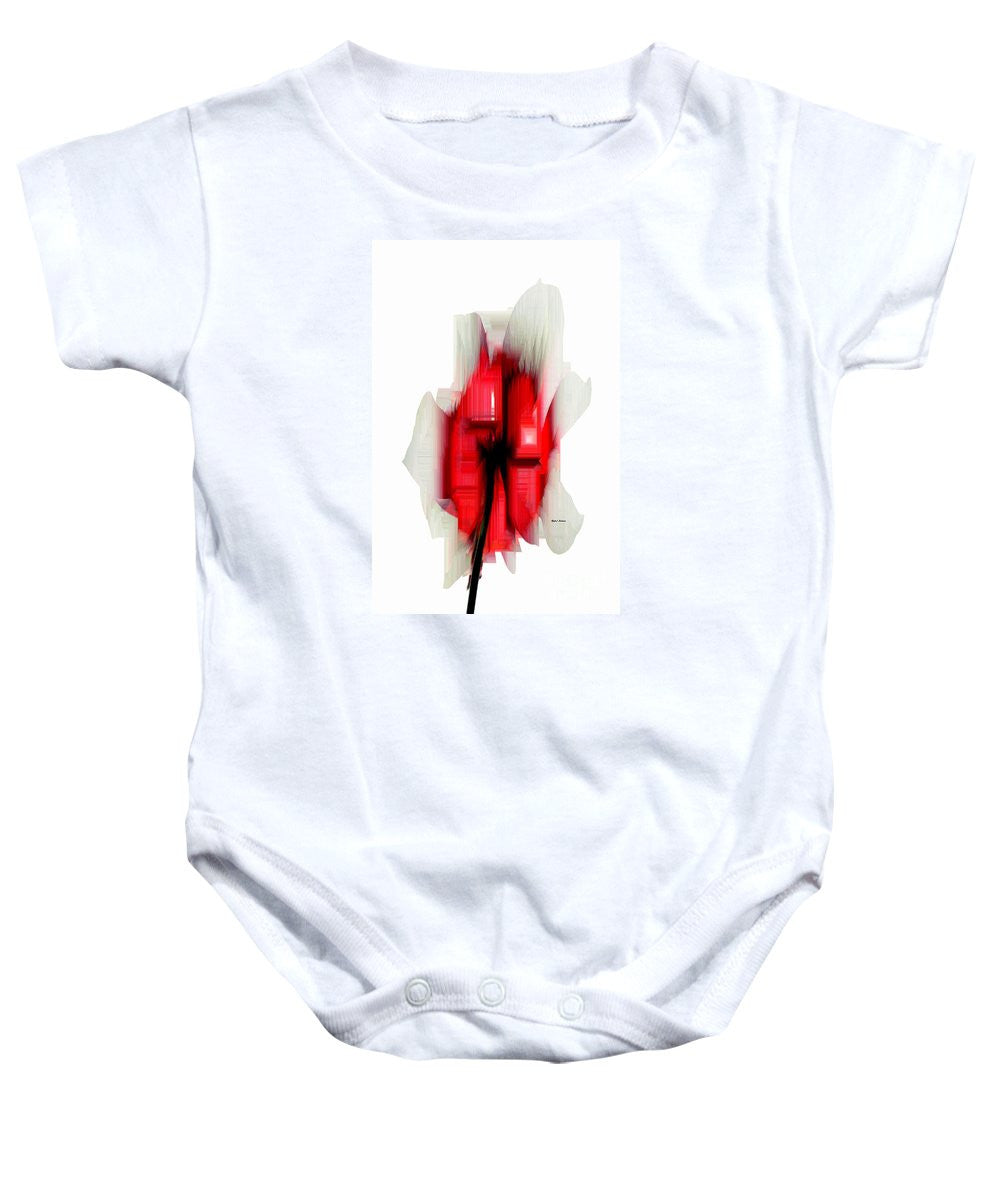 Baby Onesie - Abstract Flower