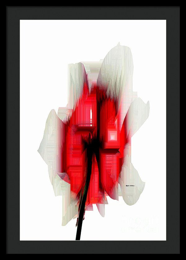 Framed Print - Abstract Flower